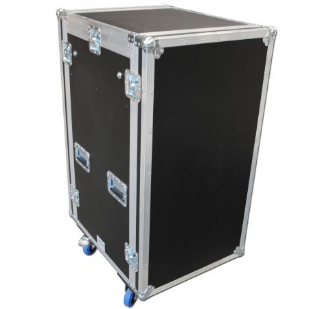12u x 16u Sleeved Mixer Rack Flightcase